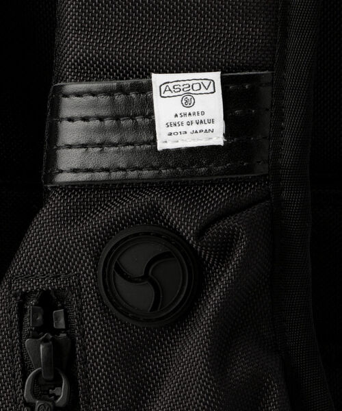 GLOSTER(グロスター)の「【AS2OV/アッソブ】2WAY BACKPACK M #061308(バックパック/リュック・メンズ・ブラック・FREE)」の9枚目の写真