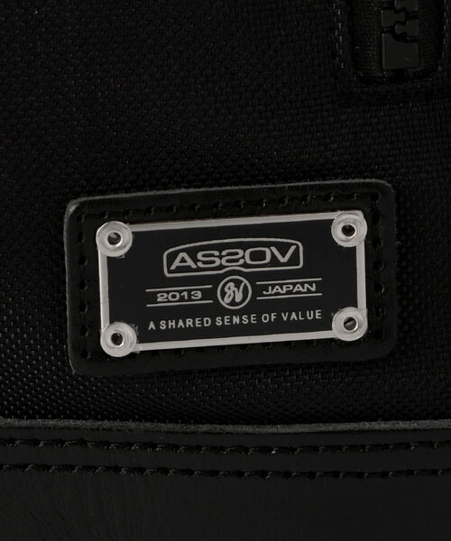 GLOSTER(グロスター)の「【AS2OV/アッソブ】2WAY BACKPACK M #061308(バックパック/リュック・メンズ・ブラック・FREE)」の11枚目の写真