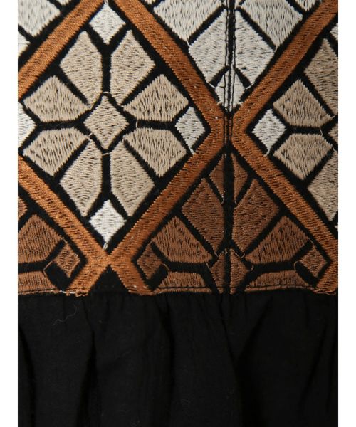 Ungrid(アングリッド)の「カラーエンブロイダリーブラウス(シャツ/ブラウス・レディース・ブラック/オフホワイト/イエロー・FREE)」の5枚目の写真