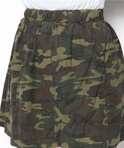 WEGO（ウィゴー）の「WEGO/迷彩柄タックフレアスカート（スカート・レディース・その他1・FREE）」の2枚目の写真