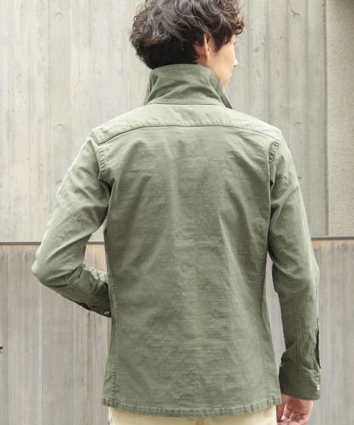 junhashimoto（ジュンハシモト）の「MILITARY STAND SHIRT（シャツ