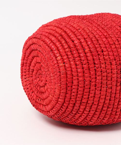 La TOTALITE（ラトータリテ）の「LE VOYAGE ENPANIE バケツ型カゴバッグ（かごバッグ・レディース・レッド/イエロー/ベージュ・FREE）」の5枚目の写真