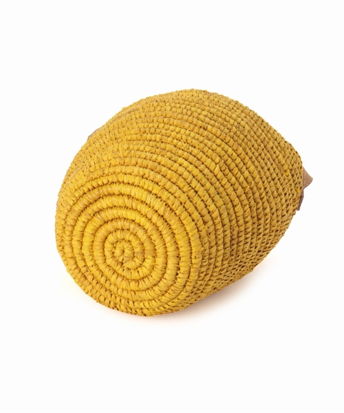 La TOTALITE（ラトータリテ）の「LE VOYAGE ENPANIE バケツ型カゴバッグ（かごバッグ・レディース・レッド/イエロー/ベージュ・FREE）」の11枚目の写真