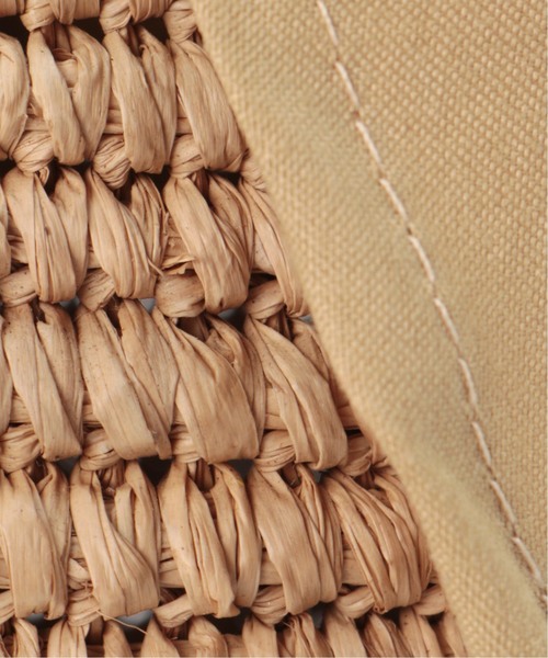 La TOTALITE（ラトータリテ）の「LE VOYAGE ENPANIE バケツ型カゴバッグ（かごバッグ・レディース・レッド/イエロー/ベージュ・FREE）」の17枚目の写真