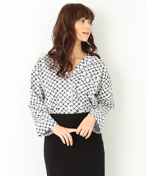 Ray BEAMS | SLEEPY JONES /　パジャマ シャツ "Navy flower"(シャツ/ブラウス)