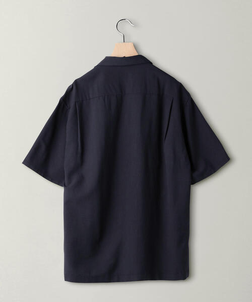BEAUTY&YOUTH UNITED ARROWS(ビューティーアンドユースユナイテッドアローズ)の「BY ハイツイスト オープンカラー ワイドフォルムシャツ(シャツ/ブラウス・メンズ・ネイビー/オリーブ/マスタード・SMALL/MEDIUM/LARGE/X-LARGE)」の12枚目の写真
