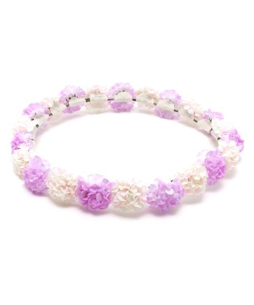 WEGO（ウィゴー）の「WEGO/フラワーヘアバンド（ヘアバンド・レディース・ホワイト/パープル/ピンク/イエロー・FREE）」の11枚目の写真