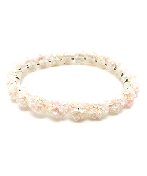 WEGO（ウィゴー）の「WEGO/フラワーヘアバンド（ヘアバンド・レディース・ホワイト/パープル/ピンク/イエロー・FREE）」の8枚目の写真