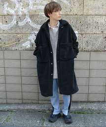 SUPERTHANKS | ボアビックシャツコート(その他アウター)