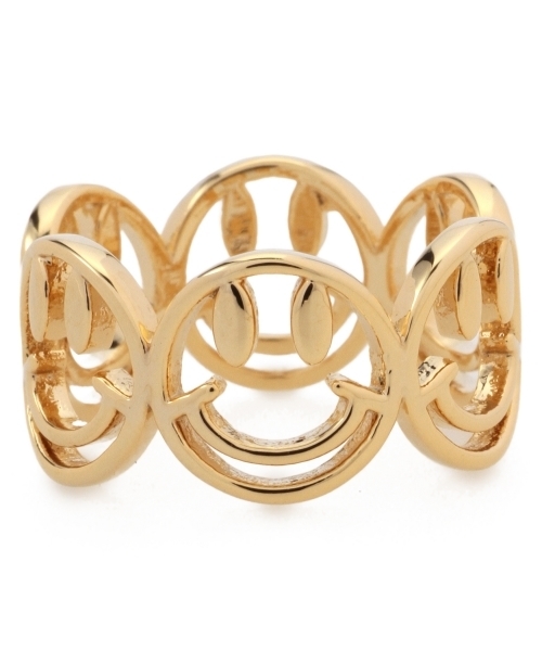 BEAUTY&YOUTH UNITED ARROWS(ビューティーアンドユースユナイテッドアローズ)の「BYSFI スマイルモチーフリングо(リング・レディース・ゴールド/ブラック・フリー)」の5枚目の写真