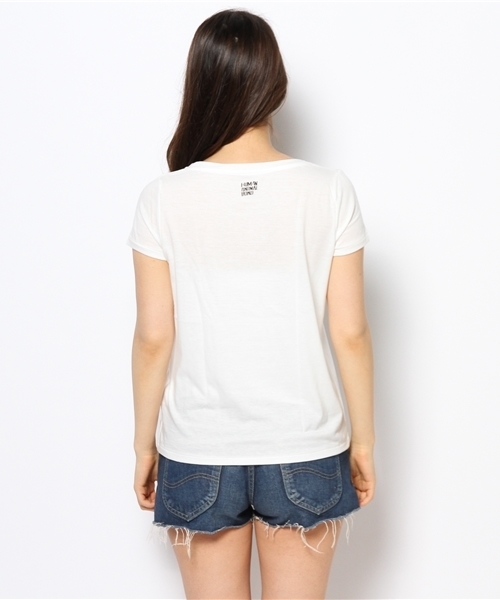 OUTLET(アウトレット)の「【Ciaopanic】ANIMALTシャツ(Tシャツ/カットソー・レディース・グレー/ホワイト・FREE)」の5枚目の写真