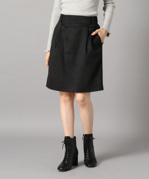 LOWRYS FARM(ローリーズファーム)の「シャギータイトスカート 856915(スカート・レディース・ブラック/ベージュ/ブラウン/グレー/アイボリー・MEDIUM/LARGE)」の2枚目の写真