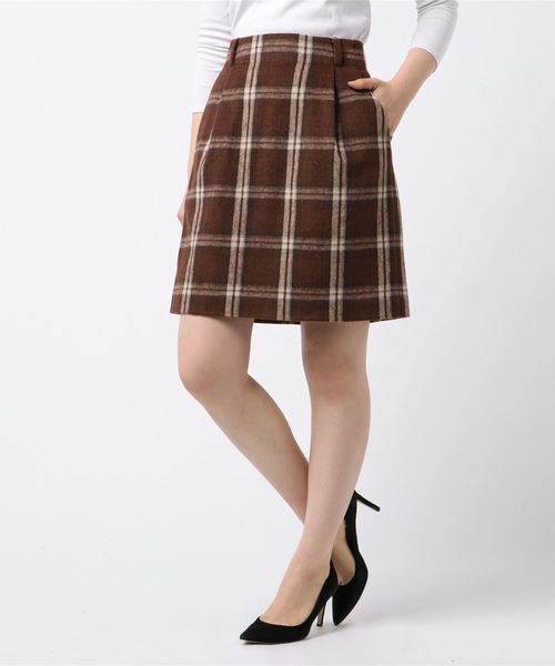 LOWRYS FARM(ローリーズファーム)の「シャギータイトスカート 856915(スカート・レディース・ブラック/ベージュ/ブラウン/グレー/アイボリー・MEDIUM/LARGE)」の12枚目の写真