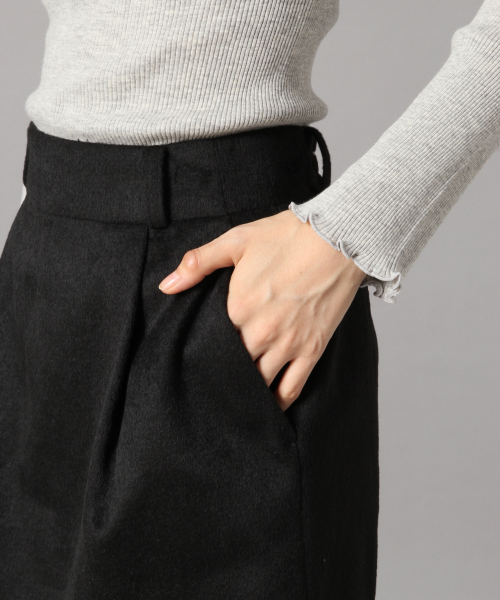 LOWRYS FARM(ローリーズファーム)の「シャギータイトスカート 856915(スカート・レディース・ブラック/ベージュ/ブラウン/グレー/アイボリー・MEDIUM/LARGE)」の7枚目の写真