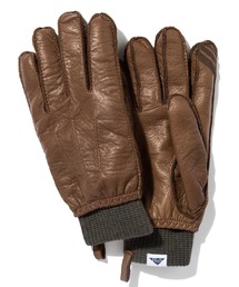 Old England メンズブラウン レザー 手袋 8 1/2 フランス製 Old England メンズブラウン レザー 手袋 8 1/2 フランス製