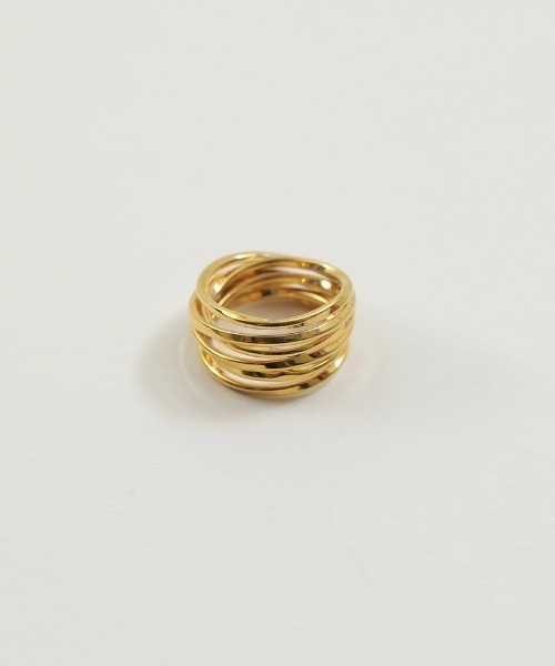 TODAYFUL（トゥデイフル）の「コイルリング（リング・レディース・シルバー/ゴールド・#13/#11）」の3枚目の写真