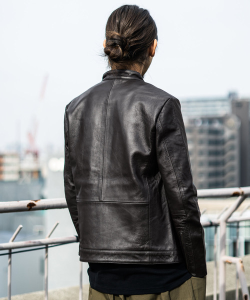 専用　LISS リス　シングルライダース　ラムレザー　ジャケット Liss レザージャケット ラムレザー シングルライダース 羊革