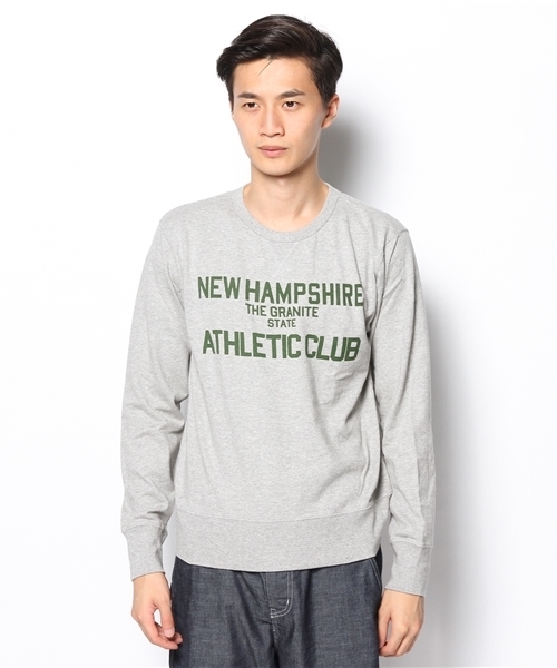Denime（ドゥニーム）の「HEAVY CUT RIB LS（Tシャツ/カットソー・メンズ・アイボリー/杢グレー/ネイビー・MEDIUM/LARGE）」の4枚目の写真