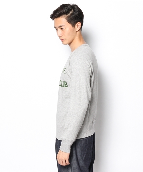 Denime（ドゥニーム）の「HEAVY CUT RIB LS（Tシャツ/カットソー・メンズ・アイボリー/杢グレー/ネイビー・MEDIUM/LARGE）」の5枚目の写真
