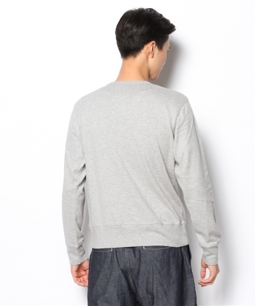 Denime（ドゥニーム）の「HEAVY CUT RIB LS（Tシャツ/カットソー・メンズ・アイボリー/杢グレー/ネイビー・MEDIUM/LARGE）」の6枚目の写真