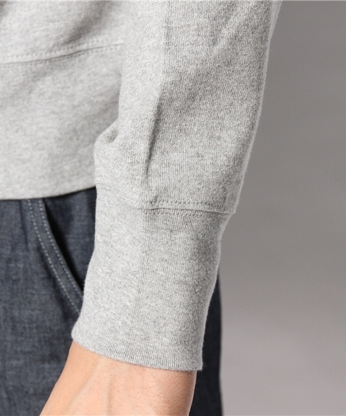 Denime（ドゥニーム）の「HEAVY CUT RIB LS（Tシャツ/カットソー・メンズ・アイボリー/杢グレー/ネイビー・MEDIUM/LARGE）」の8枚目の写真