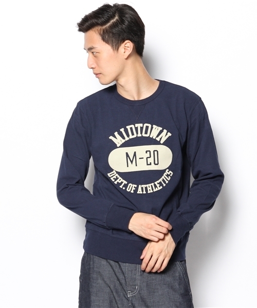 Denime（ドゥニーム）の「HEAVY CUT RIB LS（Tシャツ/カットソー・メンズ・アイボリー/杢グレー/ネイビー・MEDIUM/LARGE）」の11枚目の写真
