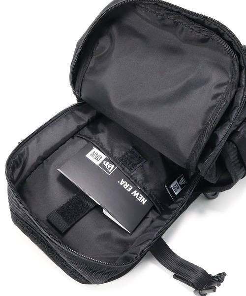 スリングボディバッグ 12L ナイロンツイル ブラック