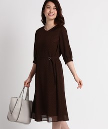 ワンピース ブラウン 茶色系 ドット柄 ファッション通販 Zozotown