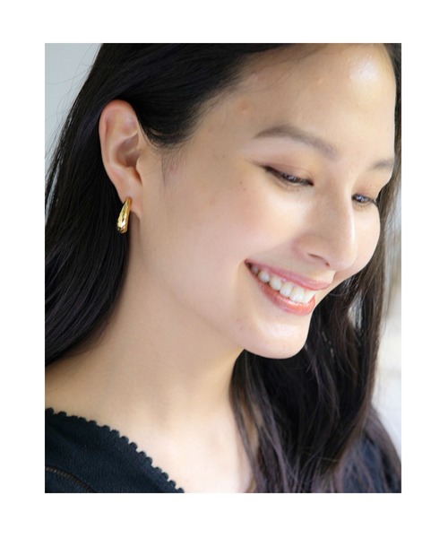 Ayler(アイラー)の「Ayler アイラー / Foop pierce.(ピアス(片耳用)・レディース・シルバー/ゴールド・FREE)」の1枚目の写真