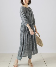 natural couture | 前後2WAYシアーロングワンピース(ワンピース)