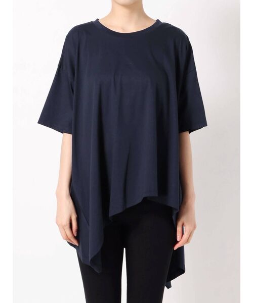 ELENDEEK（エレンディーク）の「アシンメトリーフレアカットソー（T  