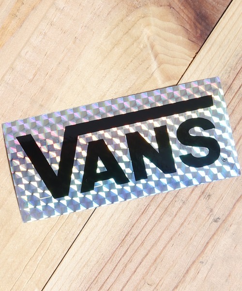 VANS(バンズ)の「VANS/ヴァンズ BASIC Flying V Foil Sticker ステッカー/ロゴステッカー(ステッカー/テープ・メンズ・オレンジ/ブラック/レッド/ブルー・FREE)」の2枚目の写真
