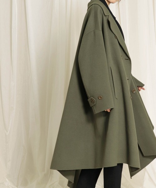 DRESSLAVE（ドレスレイブ）の「RAWTUS / OVERSIZED ASYMMETRY COAT 