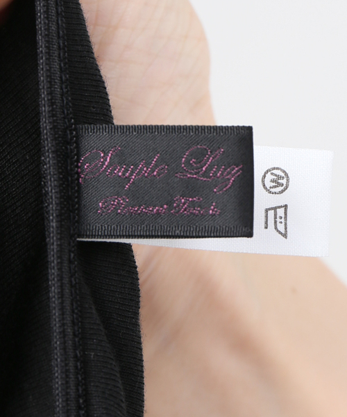 plage（プラージュ）の「【SOUPLE LUZ/スープレルース】ブラパットキャミソール（タンクトップ・レディース・ブラック/ホワイト/ボルドー・FREE）」の13枚目の写真
