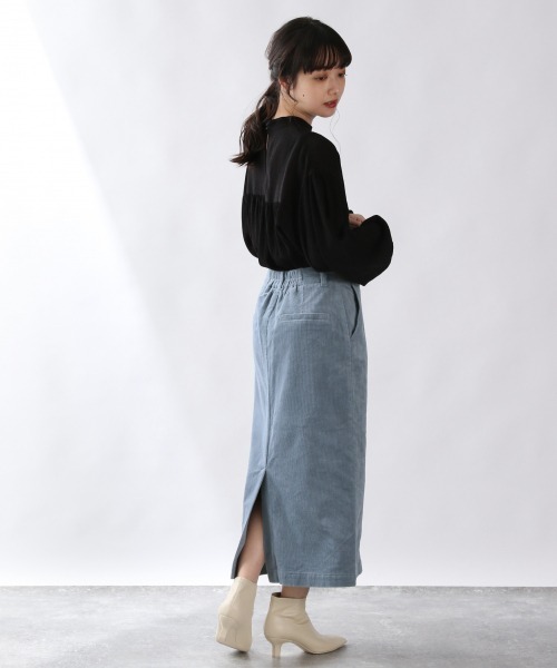 LOWRYS FARM（ローリーズファーム）の「３ＷＡＹボウタイブラウス　895050（シャツ/ブラウス・レディース・ホワイト/ブラック/ベージュ/ブルー・FREE）」の9枚目の写真