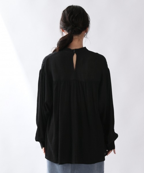 LOWRYS FARM（ローリーズファーム）の「３ＷＡＹボウタイブラウス　895050（シャツ/ブラウス・レディース・ホワイト/ブラック/ベージュ/ブルー・FREE）」の20枚目の写真