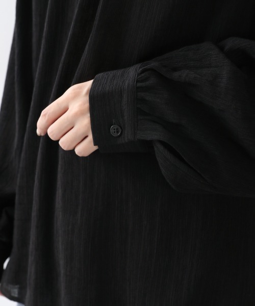 LOWRYS FARM（ローリーズファーム）の「３ＷＡＹボウタイブラウス　895050（シャツ/ブラウス・レディース・ホワイト/ブラック/ベージュ/ブルー・FREE）」の10枚目の写真