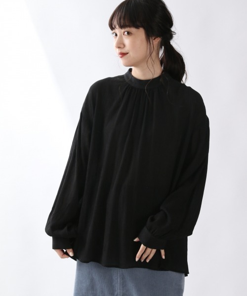 LOWRYS FARM（ローリーズファーム）の「３ＷＡＹボウタイブラウス　895050（シャツ/ブラウス・レディース・ホワイト/ブラック/ベージュ/ブルー・FREE）」の22枚目の写真