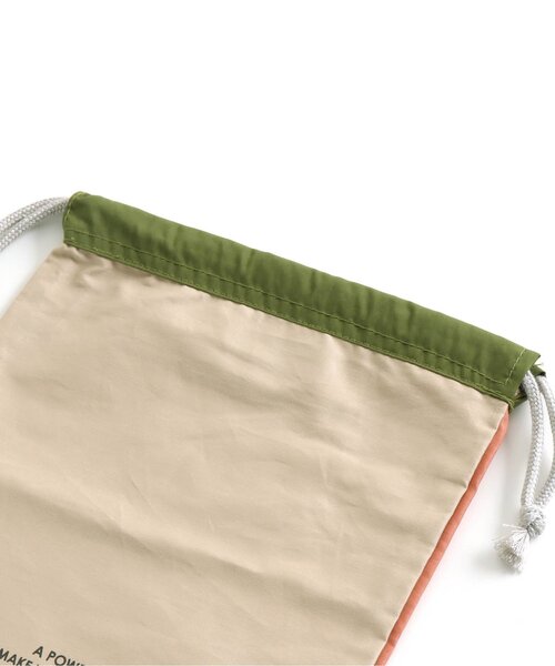 BREEZE（ブリーズ）の「■巾着（中）（ポーチ・キッズ・ブラウン/ライム/ベージュ/サックスブルー/パープル・FREE）」の13枚目の写真