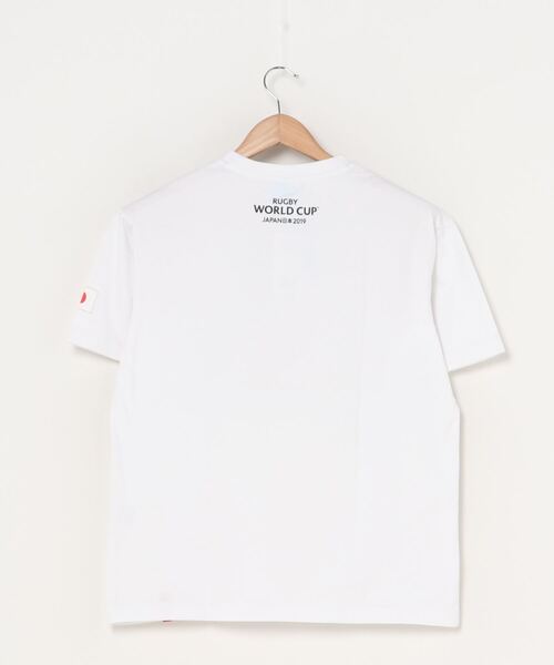 SHIPS（シップス）の「CANTERBURY:RWC JAPAN TEE（Tシャツ/カットソー・メンズ・ホワイト/ネイビー・SMALL/LARGE/X-LARGE/MEDIUM）」の4枚目の写真