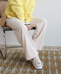 SLOBE citron.（スローブシトロン）の「SLOBE citron. パステルコールパンツ【手洗い可能】◆（その他パンツ・レディース）」