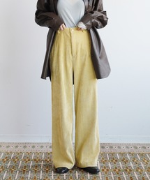 SLOBE citron. | SLOBE citron. パステルコールパンツ【手洗い可能】◆(その他パンツ)