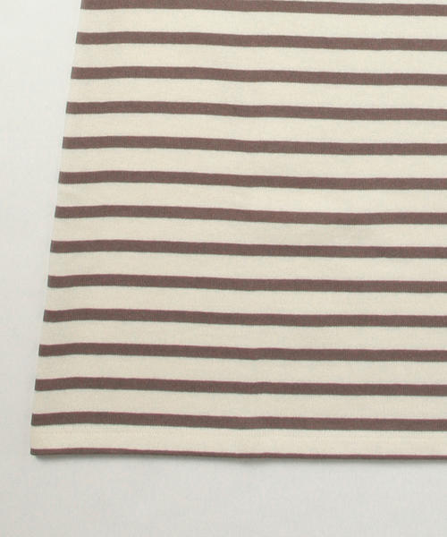 BEAMS LIGHTS Women's(ビームスライツ ウィメンズ)の「BEAMS LIGHTS× CHANTECLAIR / ボーダーワンピース(ワンピース・レディース・ネイビー/ブラウン系その他・36/38)」の7枚目の写真