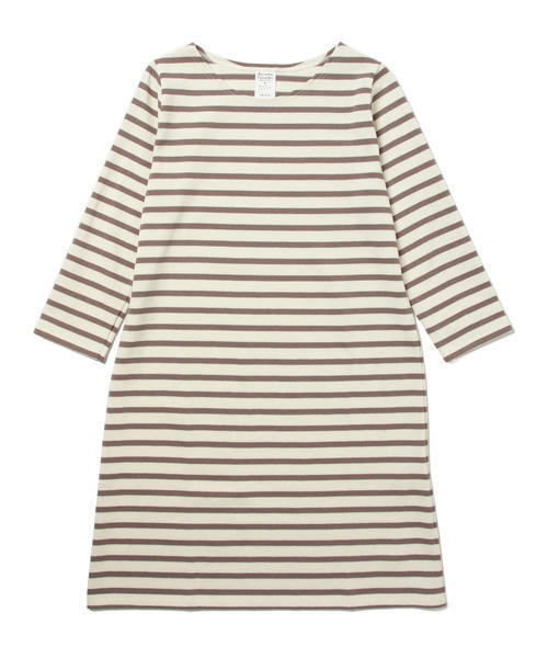 BEAMS LIGHTS Women's(ビームスライツ ウィメンズ)の「BEAMS LIGHTS× CHANTECLAIR / ボーダーワンピース(ワンピース・レディース・ネイビー/ブラウン系その他・36/38)」の8枚目の写真