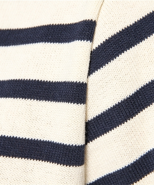 BEAMS LIGHTS Women's(ビームスライツ ウィメンズ)の「BEAMS LIGHTS× CHANTECLAIR / ボーダーワンピース(ワンピース・レディース・ネイビー/ブラウン系その他・36/38)」の10枚目の写真