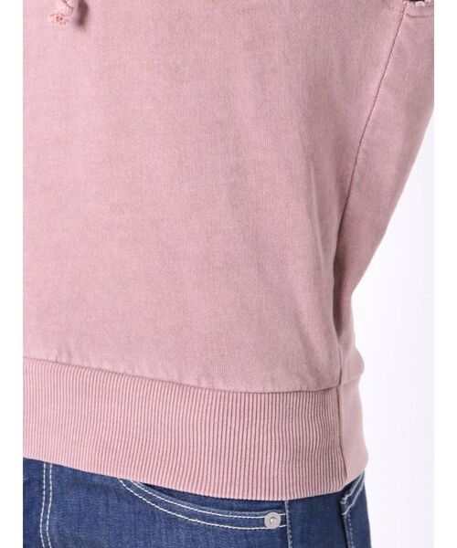 GYDA(ジェイダ)の「【セットアップ着用可】バックレースアップvintageパーカーTOPS(パーカー・レディース・ブラック/ピンク/カーキ・FREE)」の14枚目の写真