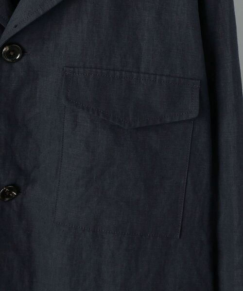 SHIPS（シップス）の「SHIPS: リネン サファリジャケット（テーラード