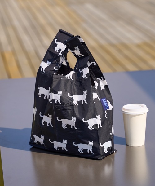 BAGGU（バグー）の「【BAGGU】BABY BAGGU（エコバッグ/サブバッグ・レディース・ネイビー/ブラック系その他/ライトグレー/ブロンズ/グレー/ブラウン系その他/マスタード/インディゴブルー/ブラック系その他2/カーキ/ピンク系その他/レッド/グリーン系その他/ブルー/ホワイト/オリーブ/ブラウン系その他2/ブルー系その他2/イエロー系その他2/サーモンピンク/ピンク系その他2/イエロー系その他/ブルー系その他/ホワイト系その他3/ローズ/オレンジ/ダークグリーン/サックスブルー/ライム・FREE）」の5枚目の写真