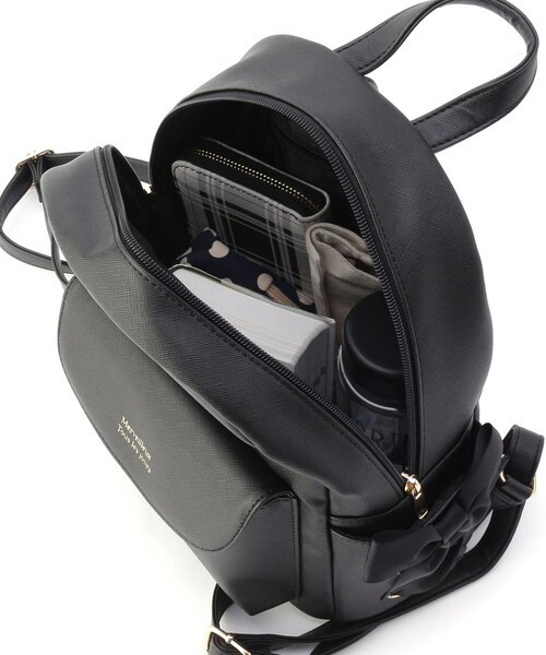 Ober Tashe（オーバータッシェ）の「サイドレースアップリュックL（バックパック/リュック・レディース・ピンク系/アイボリー/ブラック・FREE）」の8枚目の写真