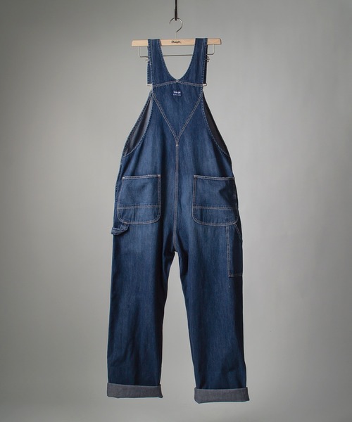 Wrangler（ラングラー）の「【Wrangler/ラングラー】Overalls/denim デニムオーバーオール（つなぎ/オールインワン・メンズ・ライトインディゴブルー/ダークインディゴブルー・L/S/M/XL）」の15枚目の写真